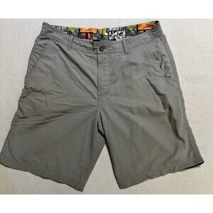 Lululemon Comic Strip Shorts Grey Chinos Shorts Men’s 36W Gym Casual Lifestyle
